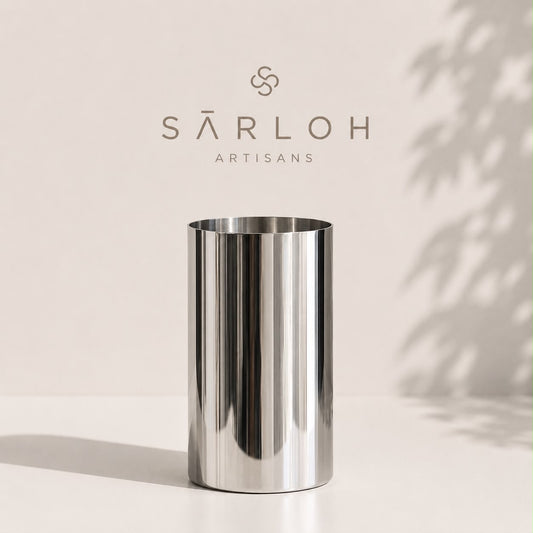 Cylinders 15cmx20cm SILVER