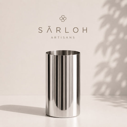 Cylinders 15cmx25cm SILVER